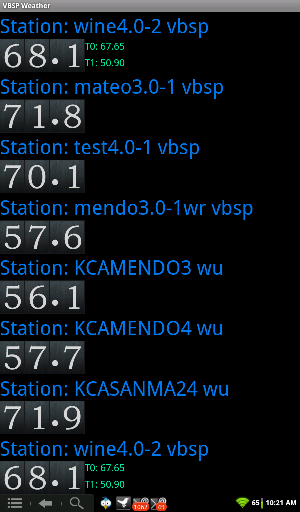 VBSP Weather